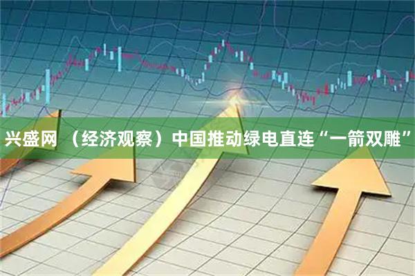 兴盛网 （经济观察）中国推动绿电直连“一箭双雕”